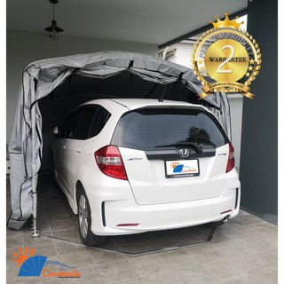 โรงจอดรถสำเร็จรูปพับได้ CARSBRELLA  รุ่น EASY สำหรับรถที่มีขนาดเล็ก ป้องกันฝุ่นและสิ่งสกปรกทุกชนิด‎