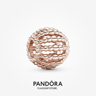 Pandora จี้ลูกปัดดอกกุหลาบ ของขวัญวันเกิด สําหรับสุภาพสตรี p825