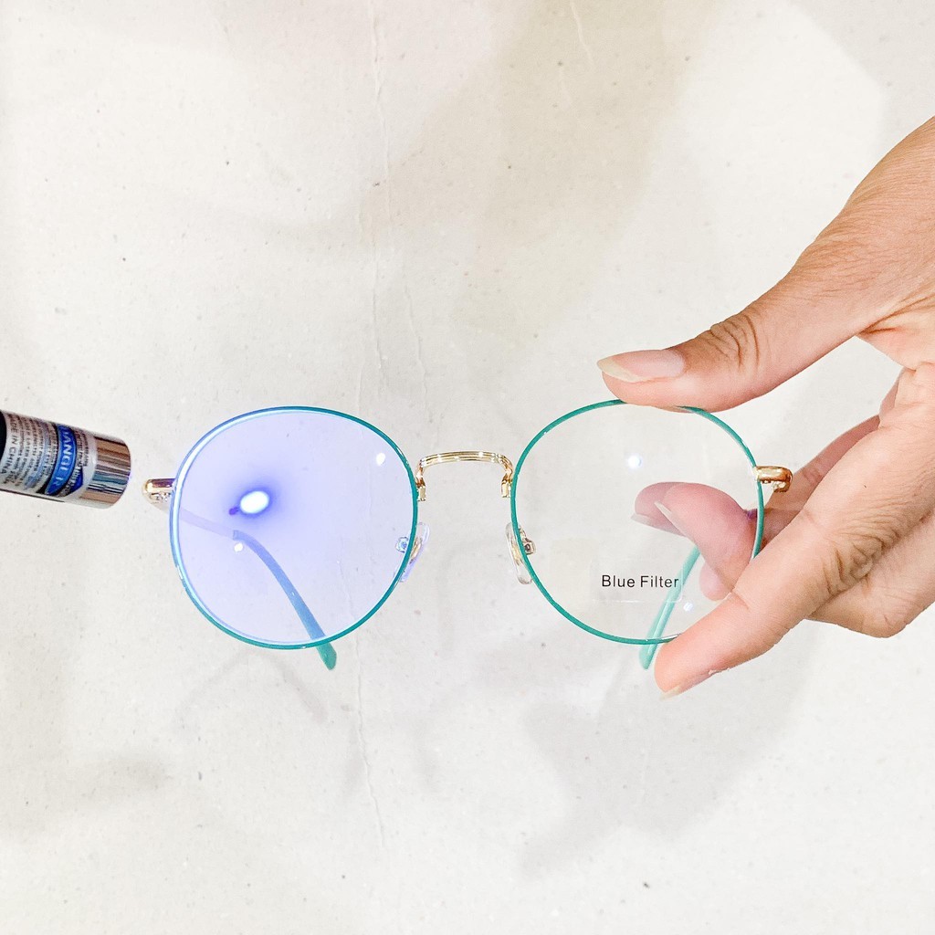 ภาพหน้าปกสินค้าแว่นตากรองแสงสีฟ้า กรองเเสงมือถือและคอมพิวเตอร์ เลนส์บลูบล็อก (3121)