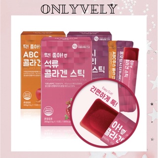 สินค้า คอลลาเจนเจลลี่ Dakjoa Korea Collagen stick gelly mix package 300g fish collagen  #คอลลาเจนจากปลา  #คอลลาเจนเกาหลี
