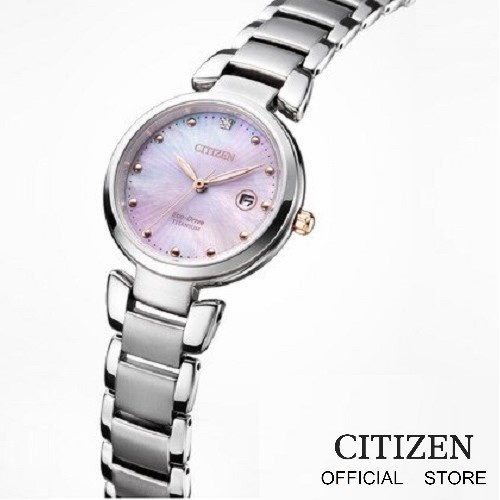 ภาพหน้าปกสินค้าCITIZEN Eco-Drive EW2506-81Y Super-Titanium Lady watch (นาฬิกาผู้หญิงพลังงานแสง) จากร้าน citizen_shop บน Shopee