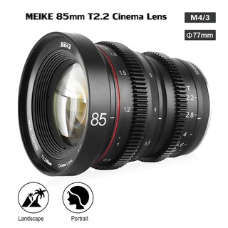 Lens MEIKE 85mm T2.2 Manual Focus Cinema Lens for M4/3