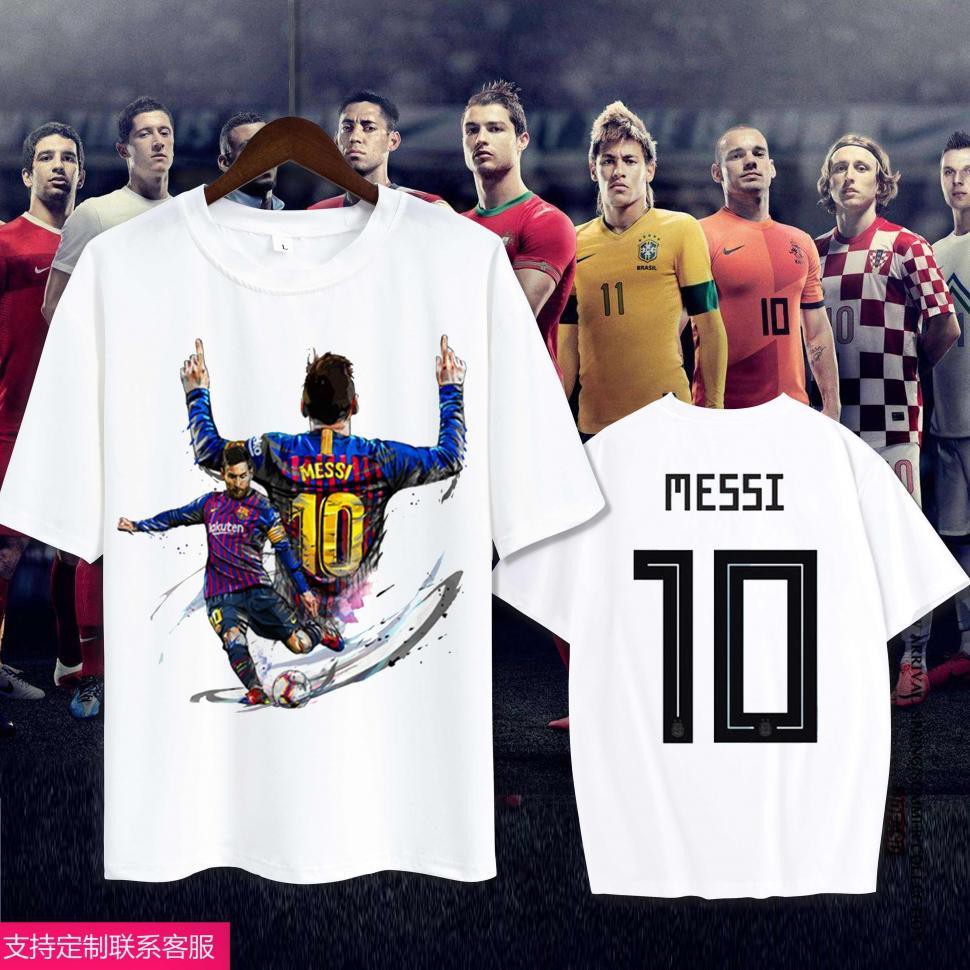 ronaldo-รอบเดียวกันเสื้อผ้า-neymar-messi-custom-jersey-ฟุตบอลแขนสั้นเสื้อยืดนักเรียนชายเสื้อกีฬา