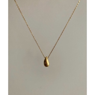 canva.andco / Drop necklace 18k gold plated สร้อยทองจี้หยดน้ำ