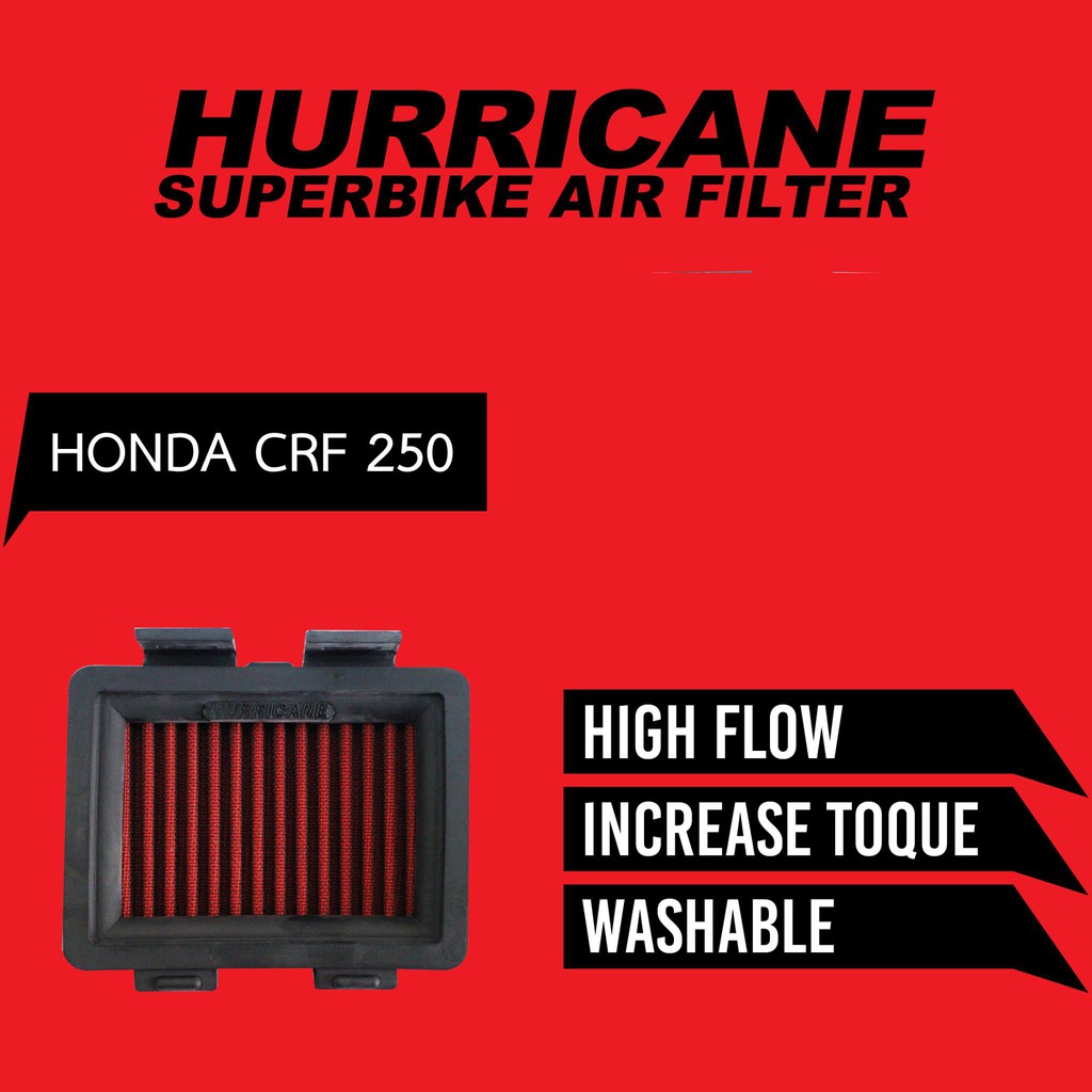 กรองอากาศ-แต่ง-crf-250-rebel-300-rebel-500-hurricane-แบบผ้า