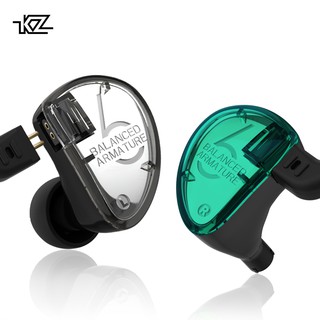 KZ AS06 3BA Balanced Armature HiFi Monitor Sport Earphone