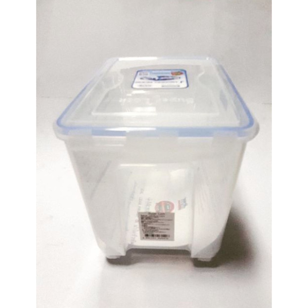 กล่องข้าวสาร-พลาสติก-6042-และ-6041-super-lock-plastic-rice-container-no-6041-and-6042