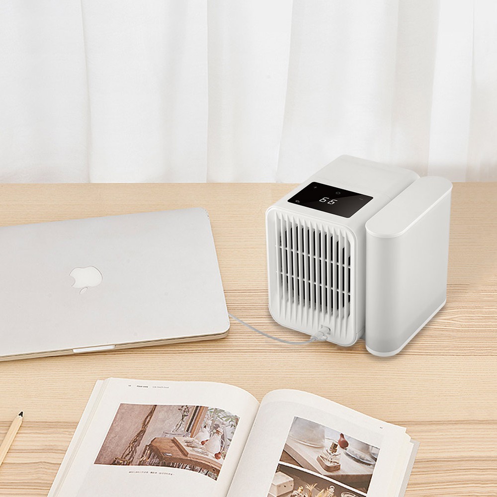 พร้อมส่ง-xiaomi-eco-chain-microhoo-แอร์ตั้งโต๊ะ-พัดลมไอเย็น-พัดลม-personal-air-cooler