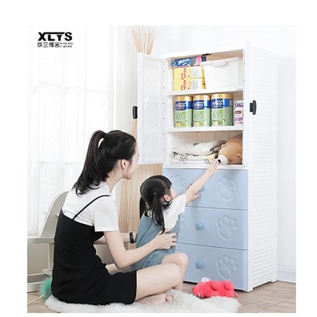 xin-lan-ya-she-ตู้จัดเก็บสำหรับเด็ก-ตู้เสื้อผ้าเด็ก-ตู้เก็บของเล่น