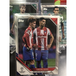 2021-22 Topps UEFA Champions League Soccer Cards Atletico Madrid
