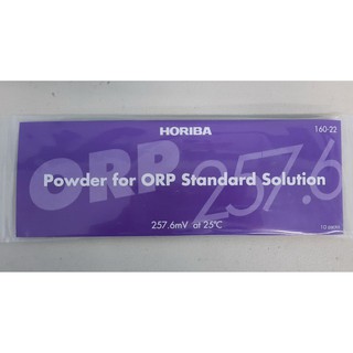 HORIBA ORP Standard Solution Powder 89mV 160-51 / 257.6mV 160-22