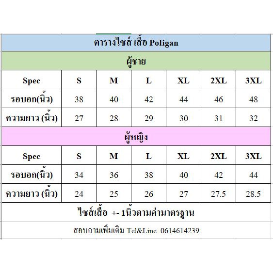 เสื้อปักกรมชลประทาน-โปโลปกขลิบ-เสื้อโปโลโพลิแกน