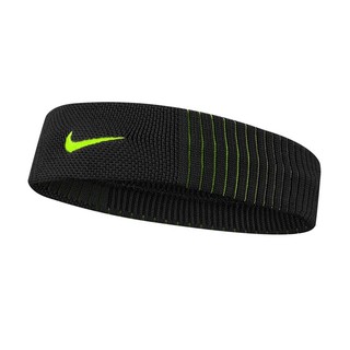 Nike ผ้าคาดศีรษะ Dri-FIT Reveal Headband | Black/Volt/Volt ( N.000.2284.085 )