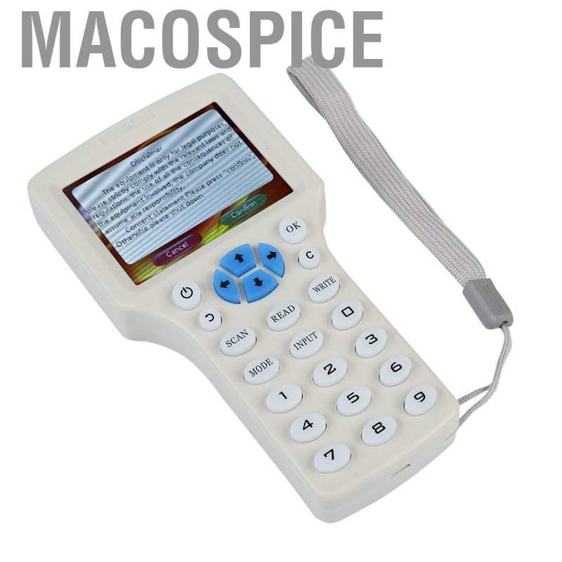 ภาพหน้าปกสินค้าMacospice 9 เครื่องอ่านการ์ดความถี่ 125 Khz 13 . 56 Mhz Ic จากร้าน macospice.th บน Shopee