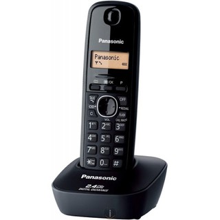 สินค้า โทรศัพท์บ้านไร้สายดิจิตอล Panasonic รุ่น KX-TG3611BX ระบบ Speakerphoneในตัว หน้าจอ Backlight LCD มาพร้อมเทคโนโลยี 2.4GHZ