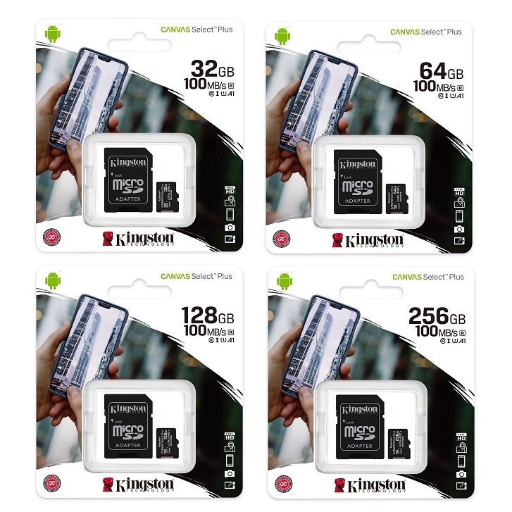 ภาพสินค้า32GB, 64GB, 128GB, MICRO SD CARD (ไมโครเอสดีการ์ด) KINGSTON CLASS 10 (SDCS2/32GB) (SDCS2) รับประกัน LT จากร้าน hardware_corner บน Shopee ภาพที่ 2