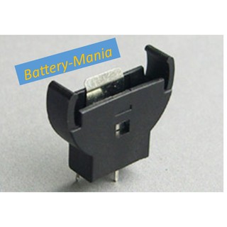 Battery Holder Vertical Type for CR2025,CR2032 ขั้วถ่าน CR2025 และ CR2032 แนวตั้ง ออกใบกำกับภาษีได้ batterymania