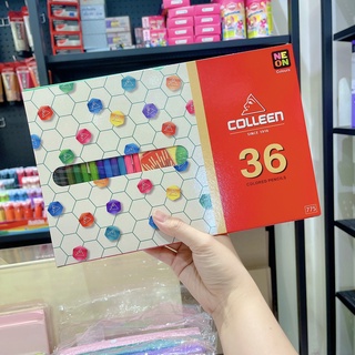 Colleen สีไม้คอลลีน มี 36 สี แบบหัวเดียว