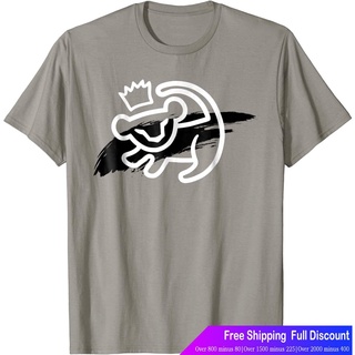 ดิสนีย์เสือยืดผู้ชาย เสื้อบอดี้โ Disney Lion King Simba Cave Painting Smear Graphic T-Shirt Disney Mens%92