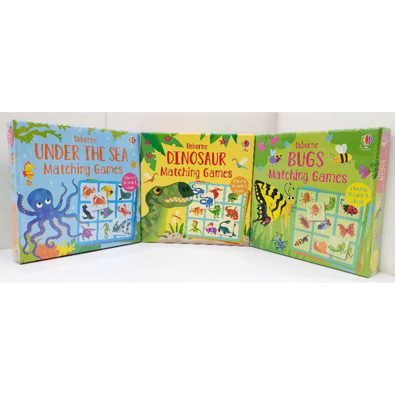 Usborne matching game ludo board game 