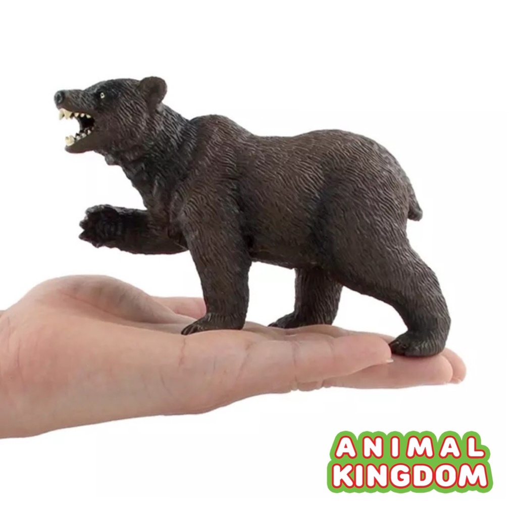 animal-kingdom-โมเดลสัตว์-หมีสีน้ำตาล-ขนาด-15-00-cm-จากหาดใหญ่