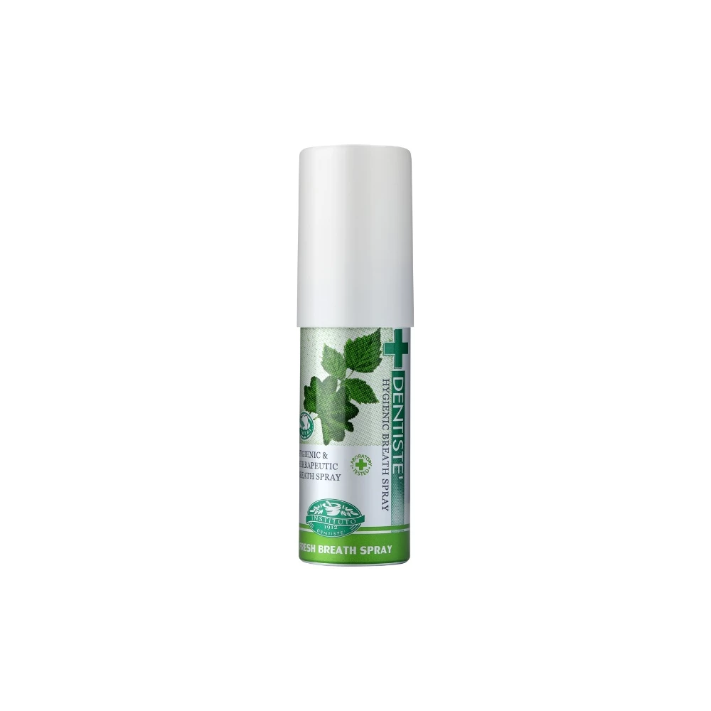 Dentiste' รุ่น Hygienic Breath Spray สเปรย์ระงับกลิ่นปาก 15 Ml สารสกัดจากธรรมชาติ ให้ลมหายใจหอมสดชื่นภายใน 3 วินาที