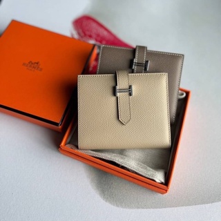 กระเป๋าตังค์short wallet epsom leather ( งานดีสุดสวยมากทำจากหนังเเท้100%