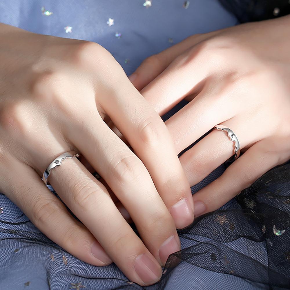 damao-แหวนคู่รัก-แฟชั่น-ปรับได้-ดวงจันทร์-ผู้ชาย-ผู้หญิง-ทองแดง-แหวนเปิด