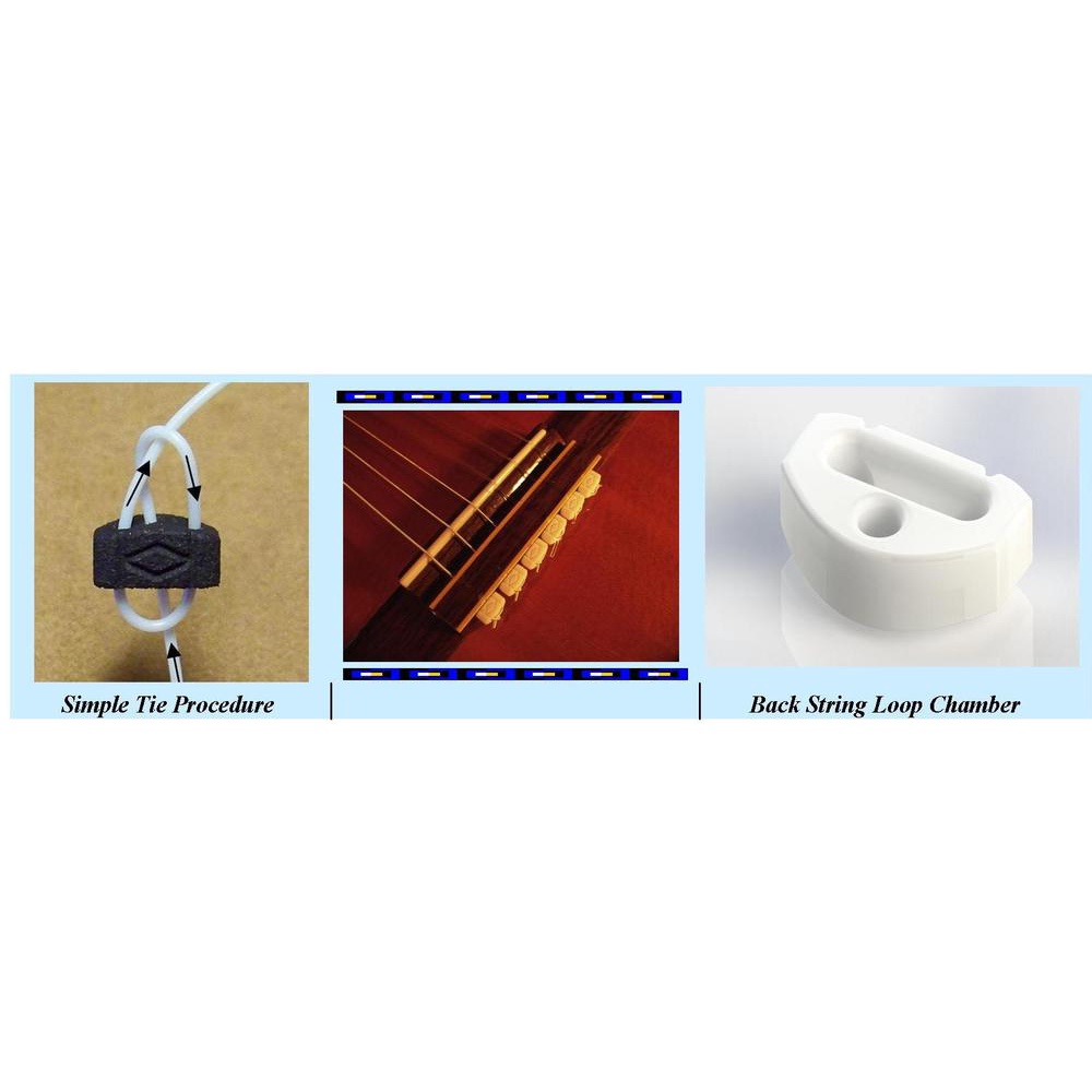 หมุดพันสายกีตาร์ Diamond Secure String Ties | Shopee Thailand