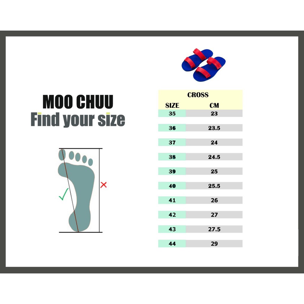 ภาพสินค้าMoochuu : MC 03 two straps (พื้นน้ำตาลสายน้ำตาล) จากร้าน moochuu_shoess บน Shopee ภาพที่ 5