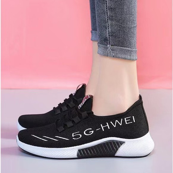 ภาพสินค้ารองเท้าผ้าใบ หุ้มส้น สำหรับแฟชั่นผู้หญิงรุ่นX5G จากร้าน 4.5starshop บน Shopee ภาพที่ 5