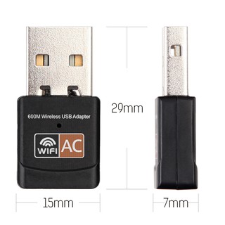 ภาพหน้าปกสินค้าพร้อมส่ง ตัวรับ/ดูดไวไฟ 2 ย่านความถี่ dual Band USB Adapter WiFi Wireless ac 5G ที่เกี่ยวข้อง