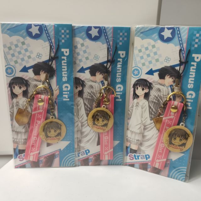 sale-พวงกุญแจอนิเมะ-prunus-girl-สาว-หน้าใส