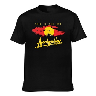 T-shirt  เสื้อยืดลําลอง พิมพ์ลาย Apocalypse Now This Is The End Hot Sell Diy สําหรับผู้ชายS-5XL