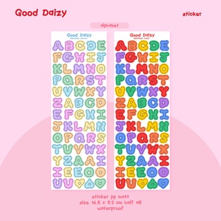 ภาพหน้าปกสินค้า🌈🌟sticker alphabet สติกเกอร์ | Good Daizy ที่เกี่ยวข้อง