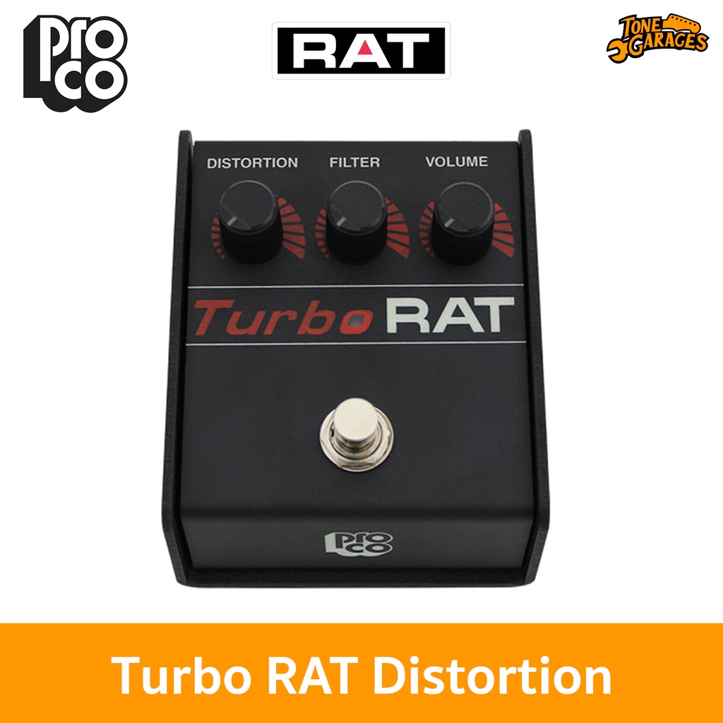 RAT Distortion Turbo RAT เอฟเฟคกีต้าร์ เสียงแตก | Shopee Thailand