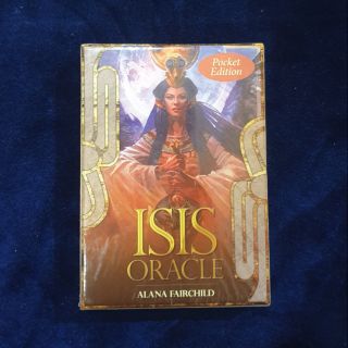 ไพ่ออราเคิลเทพีอียิปต์ Isis Oracle/ไพ่ออราเคิลแท้/ไพ่แท้ลดราคา/ไพ่ยิปซี/ไพ่ทาโร่ต์/Tarot/Oracle