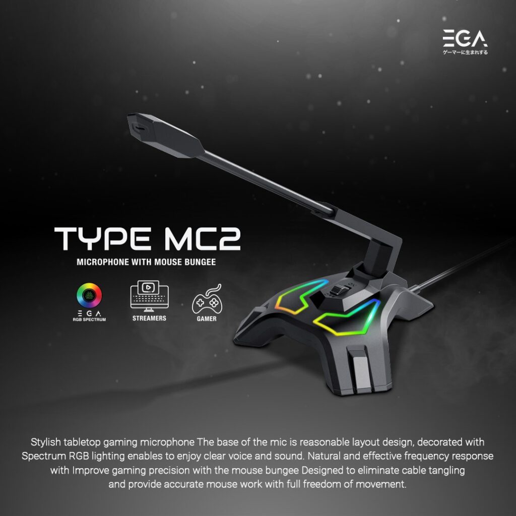 ega-type-mc2-ไมโครโฟนและเมาส์บันจี้ในตัว-microphone-with-mouse-bunge-100hz-10khz-ไฟ-rgb-หมุน-360-องศา-รับประกัน-2-ปี