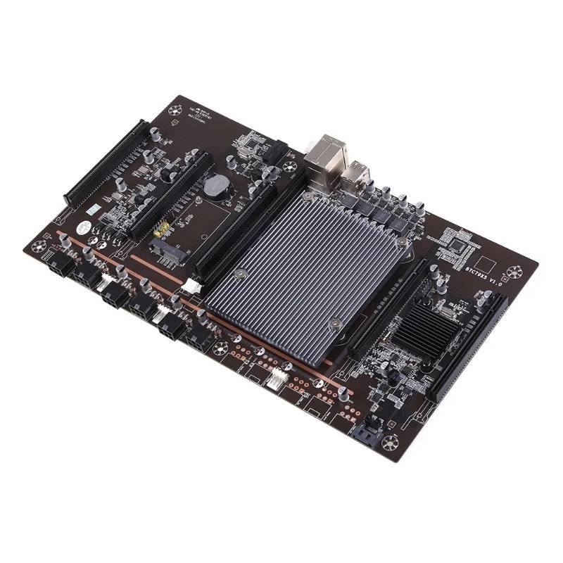 เมนบอร์ด 5 การ์ด BTC79X5 LGA 2011 CRYPTO BTC ETH MINING MINER BITCOIN ...