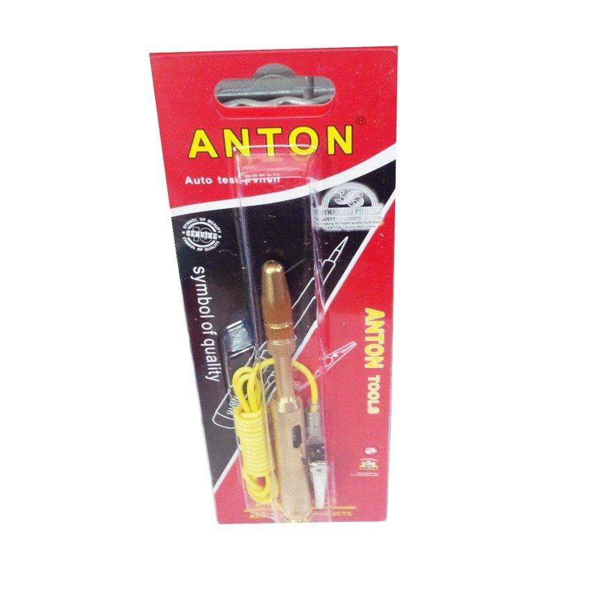 anton-เครี่องมือทดสอบไฟ-dc-6v-24v-สำหรับรถ-สีทอง