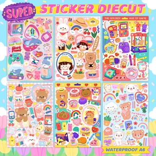 ภาพหน้าปกสินค้าสติกเกอร์ ไดคัท กันน้ำ ลอกแล้วติดได้เลย Sticker die-cut x New [รหัสF] ที่เกี่ยวข้อง