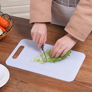 【AG】Cutting Board Anti-slip Kitchen Tool Candy Color Chopping Board Food Cutting Block Mat for Kitchen