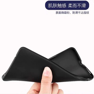 TPU CASE Xiaomi Redmi Note 9s เคสซิลิโคน เคสนิ่ม สวยและบางมาก เคสสีดําสีแดง [ส่งจากไทย]