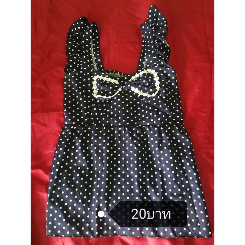เสื้อมือสอง-กางเกงลายสวยใส่ชิวริมทะเลมือ1