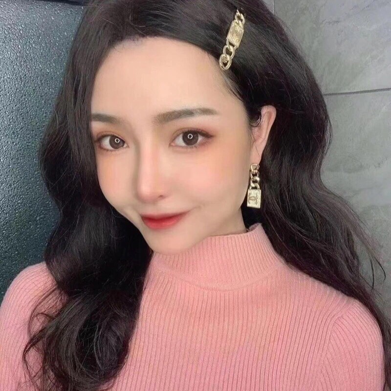 ต่างหูทอง-ประดับเพชร-สไตล์เกาหลี-เครื่องประดับ-สําหรับผู้หญิง