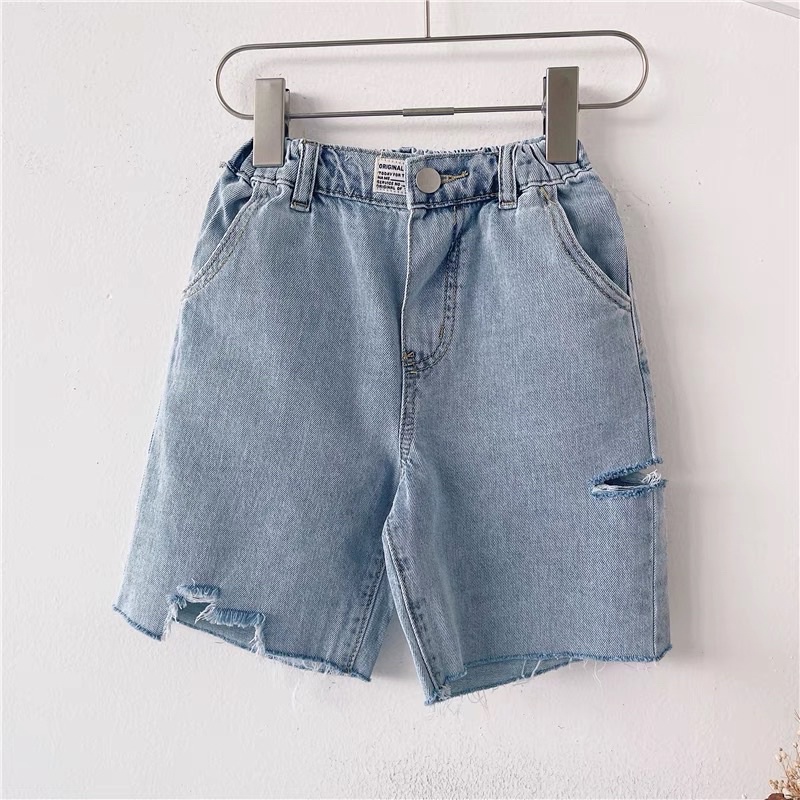 db378-denim-shorts-กางเกงยีนส์ขาสั้น-เซอร์ๆ