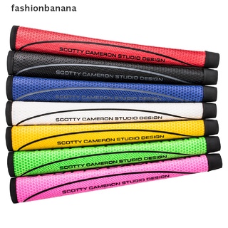 [fashionbanana] ใหม่ ด้ามจับไม้กอล์ฟ หนัง PU สีดํา คุณภาพสูง