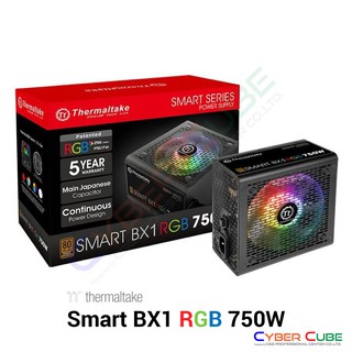 Thermaltake Smart BX1 RGB 750W 80 PLUS Bronze 230V EU ( อุปกรณ์จ่ายไฟ ) POWER SUPPLY