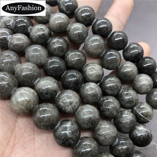 สินค้า Yellow Jade Jasper Grey Beads เหลืองหยกลูกปัดสีเทา 6-12mm มิลลิเมตรรอบธรรมชาติหลวมหิน Diy สำหรับเครื่องประดับสร้อยข้อมือ