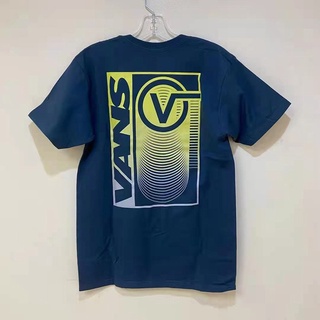 เสื้อยืดแขนสั้นพิมพ์ลายVans เสื้อยืดลําลอง คอกลม แขนสั้น ผ้าฝ้าย ใส่สบาย เหมาะกับฤดูร้อน สําหรับผู้ชาย#เสื้อยืดแฟชั่นแขน